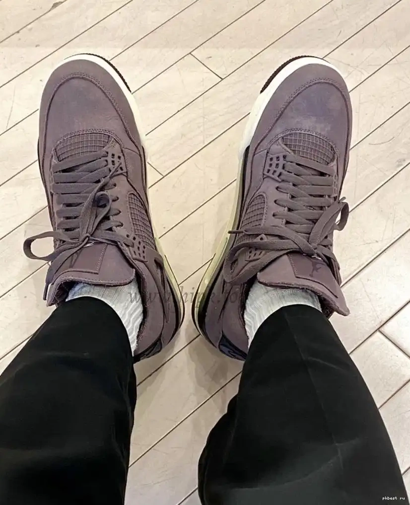 Ore GOD MATERIALS Ma 4 Violet A RETAIL TO PK Retro SHIP Jordan READY Maniére 0521